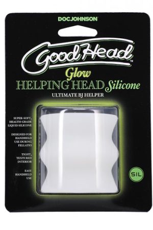 Goodhead Silicone Glow Helping Head - Frost
