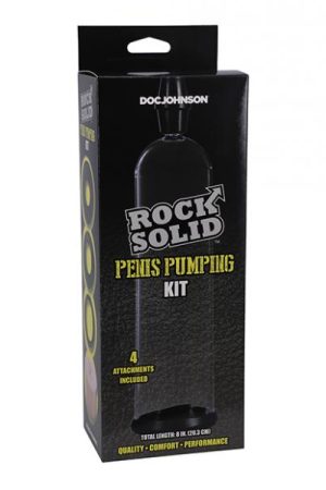 Rock Solid Penis Pumping Kit