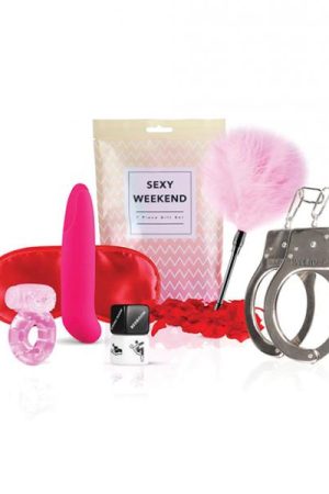 Loveboxxx Sexy Weekend 7 Pc Gift Set - Pink