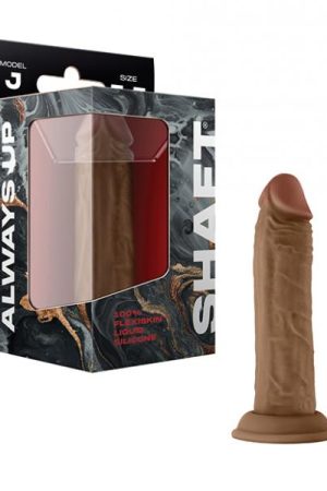 Shaft Model J Flexskin Liquid Silicone 5.5" Dong - Oak