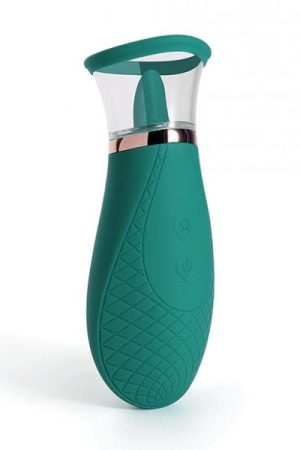 Scioness Sucking And Licking Clitoral Stimulator - Green