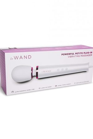 Le Wand Powerful Petite Rechargeable Vibrating Massager - White