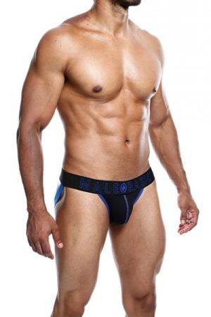 Male Basics Neon Jockstrap Royal Xl