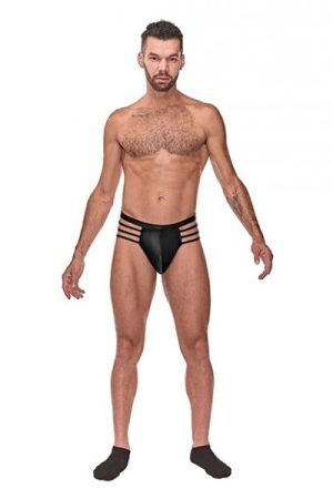 Cage Matte Cage Thong Black L/xl
