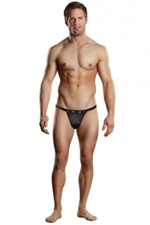 Male Power Bong Thong Black S/M
