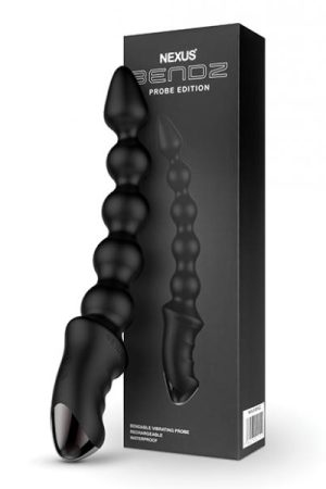 Nexus Bendz Bendable Vibrating Probe - Black