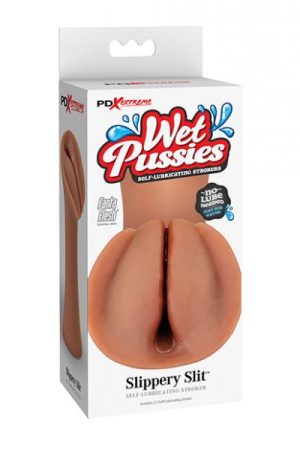 Pdx Extreme Wet Pussies Slippery Slit - Tan