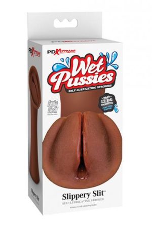 Pdx Extreme Wet Pussies Slippery Slit - Brown