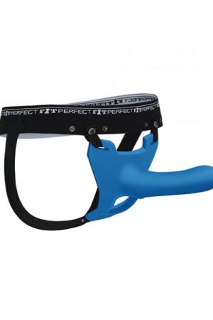 Perfect Fit Zoro 5.5" Strap On W/case - Blue