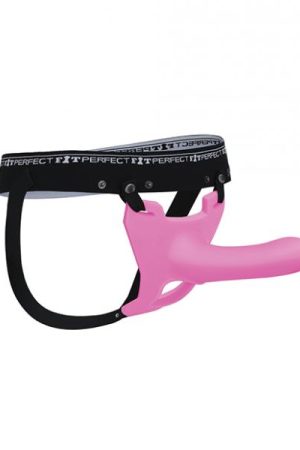 Perfect Fit Zoro 6.5" Strap On W/case - Pink