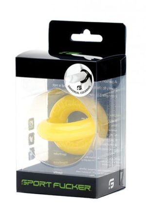 Sport Fucker Universal Cockring - Yellow