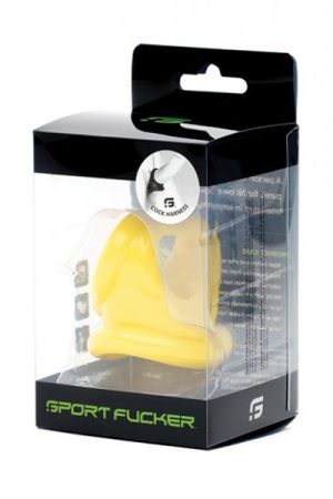 Sport Fucker Cock Harness - Yellow