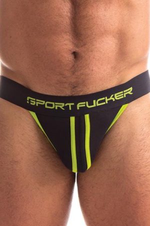 Sport Fucker Jersey Jock - S Black/green