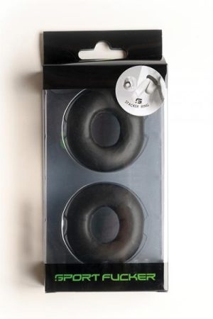Sport Fucker Stacker Rings - Black