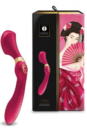 Shunga Zoa Intimate Massager - Raspberry