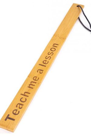 Spartacus Bamboo Paddle Teach Me A Lesson