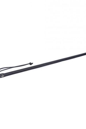 Spartacus 24" Leather Wrapped Cane - Black