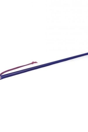 Spartacus 24" Leather Wrapped Cane - Purple