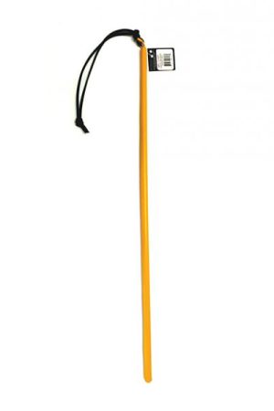 Spartacus 24" Leather Wrapped Cane - Yellow