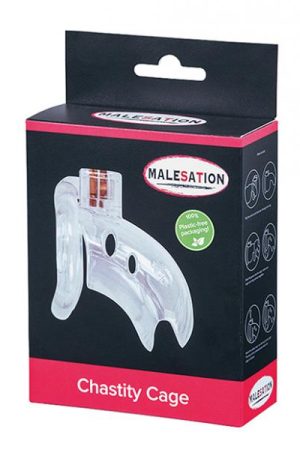 Malesation Chastity Cage - Clear