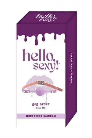 Hello Sexy! Gag Order - Iridescent Rainbow