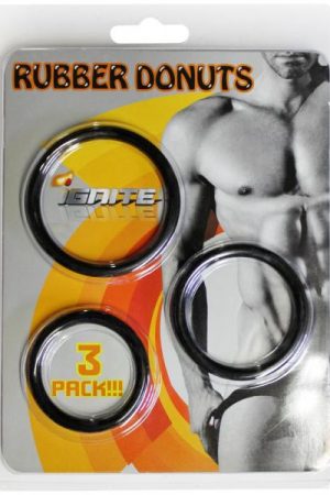 Si 3 Pack Rubber Rings 1.5in,1.75in, 2.00in