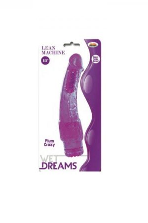 Lean Machine Purple Realistic Vibrator