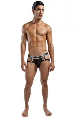 Peep Show Jock Strap Ring Small/Medium Black