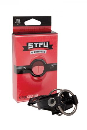 STF Up O Ring Gag Black