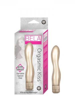 Bela Orgasmic Kiss Gold Vibrating Massager