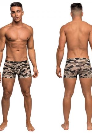 Male Power Commando Mini Short Camo Medium