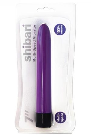 Shibari Vibe Multi Speed 7in Purple