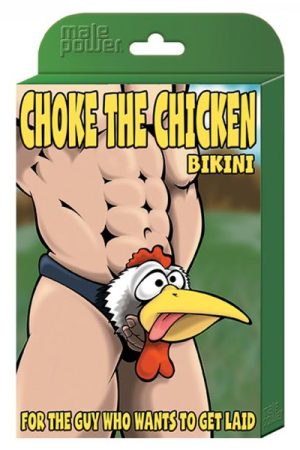 Male Power Novelty Choke The Chckn Bikni Blk 1sz
