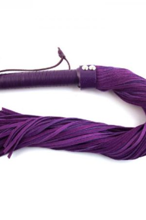 Rouge Suede Flogger Black/purple