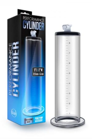 Performance - 9in X 2in Penis Pump Cylinder - Clear