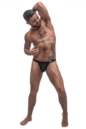 Male Power Pure Comfort Modal Sport Jock Black Lx