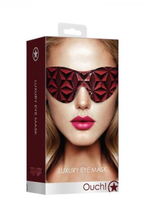 Luxury Eye Mask - Burgundy