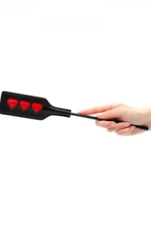 Ouch! Crop - Heart - Small - Black