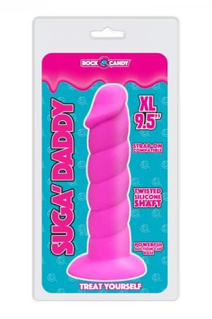 Suga-daddy 9.5"  Pink