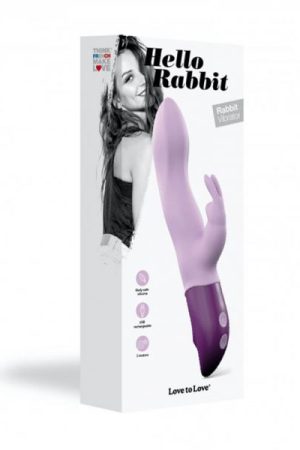 Love To Love Hello Rabbit Purple