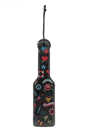 Ouch! Old School Tattoo Printed Paddle