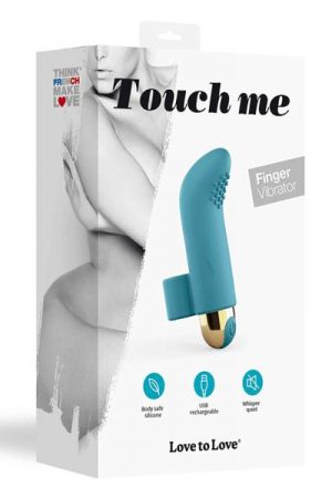 Love To Love Touch Me Blue Finger Vibrator