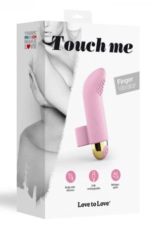 Love To Love Touch Me Pink Finger Vibrator