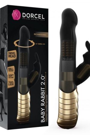 Dorcel Baby Rabbit Black & Gold