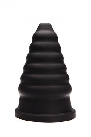 Tantus Cone Ripple - Black