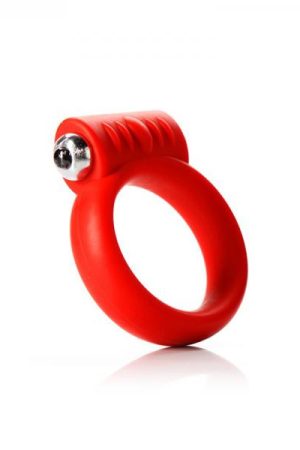 Tantus Vibrating C- Ring 2" - Red