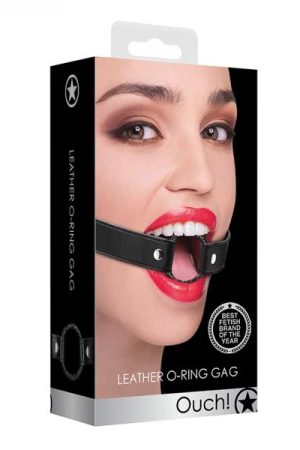 Ouch Wrapped O-ring Gag - Black