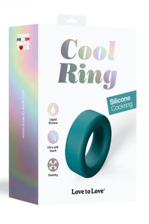 Love To Love Cockring Cool Ring Petrol Blue