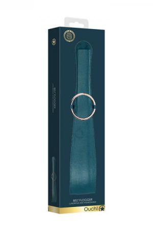 Ouch Halo Belt Flogger Green