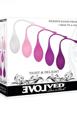 Evolved Tight & Delight Kegel Set Of 5 Silicone